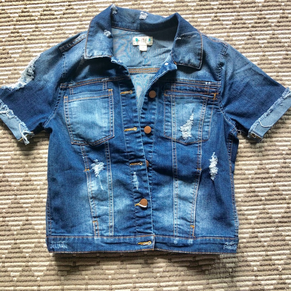 Jeans polo shirt